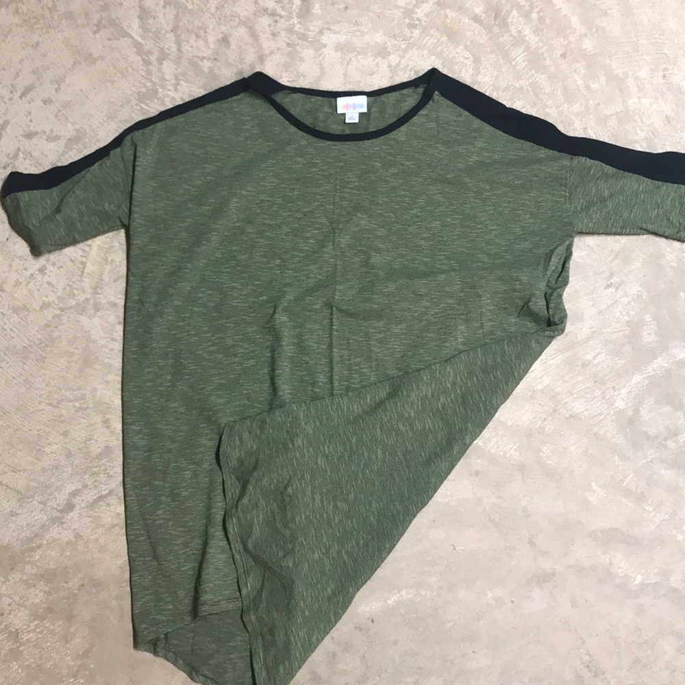 Black & Green LuLaRoe Irma